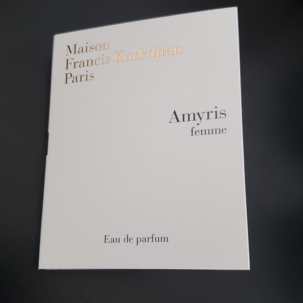 MFK samples Amyris Femme et Homme